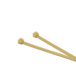 RS PRO Cable Tie, 300mm x 4.8 mm, Natural