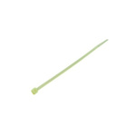 RS PRO Cable Tie, Heat Stabilised, 180mm x 3.6 mm, Natural Nylon, Pk-250