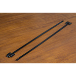 RS PRO Cable Tie, Releasable, 450mm x 10 mm, Metallic 316 Stainless Steel, Pk-100