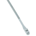 RS PRO Cable Tie, Double Locking, 610mm x 9 mm, Natural Nylon, Pk-100