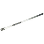 RS PRO Cable Tie, Zig Zag, 360mm x 4.6 mm, Metallic 316 Stainless Steel, Pk-100
