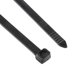 Thomas & Betts Cable Ties, 368mm x 7.6 mm, Black Nylon, Pk-100