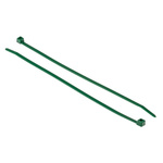 HellermannTyton Cable Tie, 200mm x 4.6 mm, Green Polyamide 6.6 (PA66), Pk-100