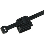 HellermannTyton Cable Tie, Assembly, 200mm, Black Polyamide 6.6 (PA66)