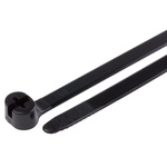 Thomas & Betts Cable Ties, 203.2mm x 7.6 mm, Black Nylon, Pk-50