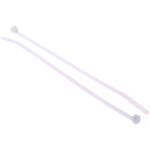 Thomas & Betts Cable Ties, 185.67mm x 4.83 mm, White Nylon, Pk-100