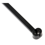 Thomas & Betts Cable Ties, Weather Resistant, 340.36mm x 6.86 mm, Black Nylon, Pk-100