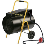 15kW Fan Heater, Portable, BS4343/IEC60309