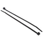 HellermannTyton Cable Tie, 150mm x 3.5 mm, Black Polyamide 6.6 (PA66), Pk-500