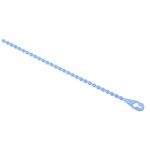 Essentra Cable Tie, Releasable, 101.6mm x 1.5 mm, Blue Polypropylene, Pk-100