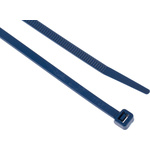 RS PRO Cable Tie, Metal Detectable, 203mm x 4.6 mm, Blue Metal Detectable, Pk-100