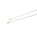 RS PRO Cable Tie, 300mm x 4.8 mm, Natural Nylon, Pk-100