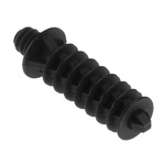 RS PRO Cable Tie, Fitting Plug, Black Nylon, Pk-100