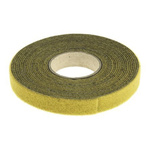RS PRO Cable Tie, Hook and Loop, 5m x 16 mm, Yellow Nylon