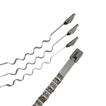 RS PRO Cable Tie, Zig Zag, 100mm x 4.6 mm 316 Stainless Steel
