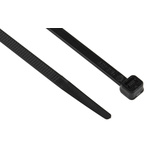 HellermannTyton Cable Tie, 1.095m x 8.9 mm, Black Polyamide 6.6 (PA66), Pk-25