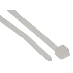 HellermannTyton Cable Tie, 205mm x 2.5 mm, Natural Polyamide 6.6 (PA66), Pk-100