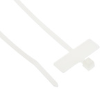 HellermannTyton Cable Tie, 100mm x 2.3 mm, Natural Polyamide 6.6 (PA66), Pk-100