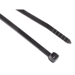 Thomas & Betts Cable Ties, 205mm x 3.5 mm, Black Nylon, Pk-100