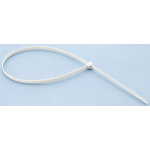 Thomas & Betts Cable Ties, 186mm x 4.7 mm, White Nylon, Pk-100