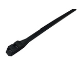 RS PRO Cable Tie, 450mm x 4.8 mm, Black Nylon