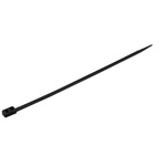 RS PRO Cable Tie, 370mm x 4.8 mm, Black Nylon