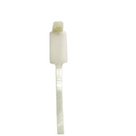 RS PRO Cable Tie, 370mm x 4.8 mm, Natural Nylon