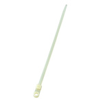 RS PRO Cable Tie, 219mm x 4.8 mm, Natural Nylon
