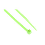 RS PRO Cable Tie, 203mm x 3.6 mm, Green Nylon, Pk-250