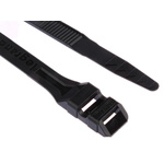 Legrand Cable Tie, 265mm x 9 mm, Black PA 12, Pk-100