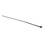 HellermannTyton Cable Tie, Inside Serrated, 300mm x 4.7 mm, Black Polyamide 6.6 (PA66), Pk-100