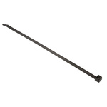 HellermannTyton Cable Tie, 300mm x 7.6 mm, Black Polyamide 6.6 (PA66), Pk-100