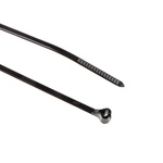 Thomas & Betts Cable Ties, Weather Resistant, 92mm x 2.4 mm, Black Nylon, Pk-1000