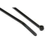 Thomas & Betts Cable Ties, Weather Resistant, 186mm x 4.8 mm, Black Nylon, Pk-1000