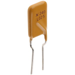 Littelfuse 0.25A Hold current, Radial Leaded PCB Mount Resettable Fuse, 240V dc