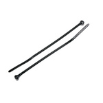 Thomas & Betts Cable Ties, 91.95mm x 2.3 mm, Black Nylon, Pk-1000
