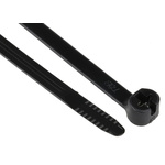 Thomas & Betts Cable Ties, 340.36mm x 6.9 mm, Black Nylon, Pk-500