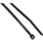 ABB Cable Ties, 160mm x 2.5 mm, Black Nylon, Pk-100