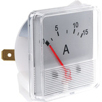 HOBUT F3PAM Analogue Panel Ammeter 15A DC, ±8 % Moving Iron