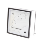 HOBUT D96SD Analogue Panel Ammeter FSD 0/5A Dual Scale 0/10A & 0/3A AC, 92mm x 92mm Moving Iron