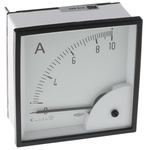 HOBUT D96SD Analogue Panel Ammeter 0/10A Direct Connected AC, 92mm x 92mm Moving Iron