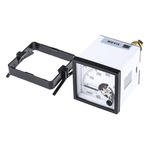 HOBUT D48MC Analogue Panel Ammeter 0/300A For Shunt 75mV DC, 48mm x 48mm Moving Coil