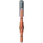 WJ Furse Copper Lightning Earth Rod Nominal Rod dia. 9mm 3/8in