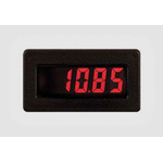 Red Lion CUB4CL Digital Panel Ammeter DC, 33mm x 68mm