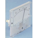 Sifam Tinsley Analogue Panel Ammeter 50μA DC, 20.2mm x 42.4mm, ±2.5 % Moving Coil