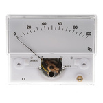 Sifam Tinsley Analogue Panel Ammeter 100μA DC, 32.3mm x 73.7mm, ±1.5 % Moving Coil