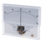 Sifam Tinsley Analogue Panel Ammeter 50μA DC, 40.5mm x 91.5mm, ±1.5 % Moving Coil