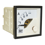 Sifam Tinsley Sigma Analogue Panel Ammeter 20A AC, 48mm x 48mm Moving Iron
