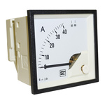 Sifam Tinsley Sigma Analogue Panel Ammeter 40A AC, 68mm x 68mm Moving Iron