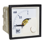 Sifam Tinsley Sigma Analogue Panel Ammeter 1mA DC, 48mm x 48mm Moving Coil
